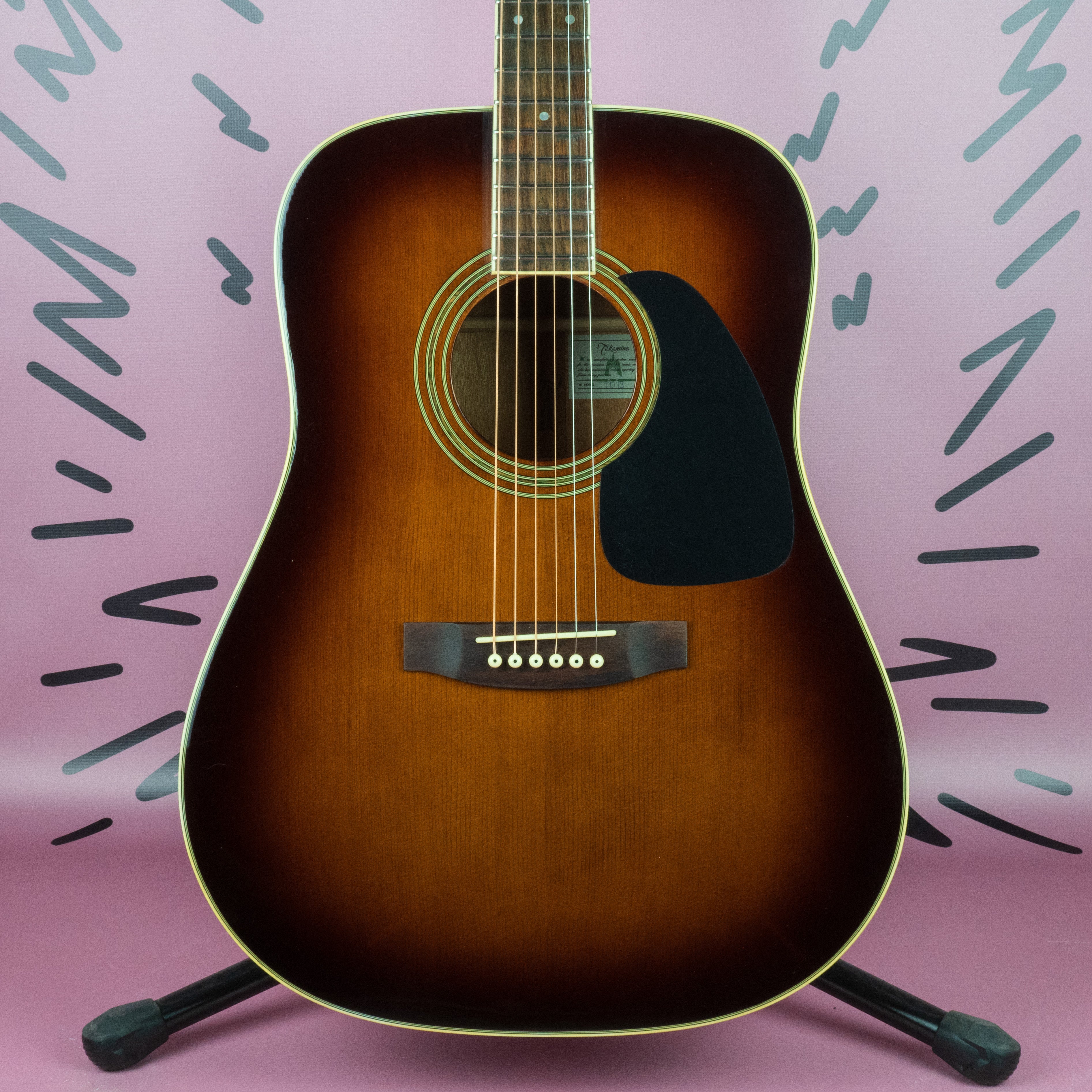 Takamine TD-32 アコースティックギター Takamine TD-32 1991 Brown Sunburst – Guitarzilla