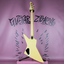 Load image into Gallery viewer, Aria Pro II ZZB Deluxe Explorer 1983 White With Thunderbolt MIJ Matsumoku Japan