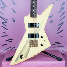 Load image into Gallery viewer, Aria Pro II ZZB Deluxe Explorer 1983 White With Thunderbolt MIJ Matsumoku Japan
