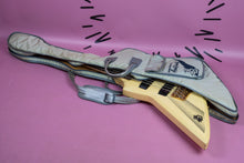 Load image into Gallery viewer, Aria Pro II ZZB Deluxe Explorer 1983 White With Thunderbolt MIJ Matsumoku Japan