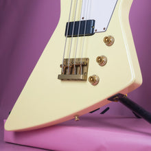 Load image into Gallery viewer, Epiphone Explorer Bass 2002 White MIK Korea