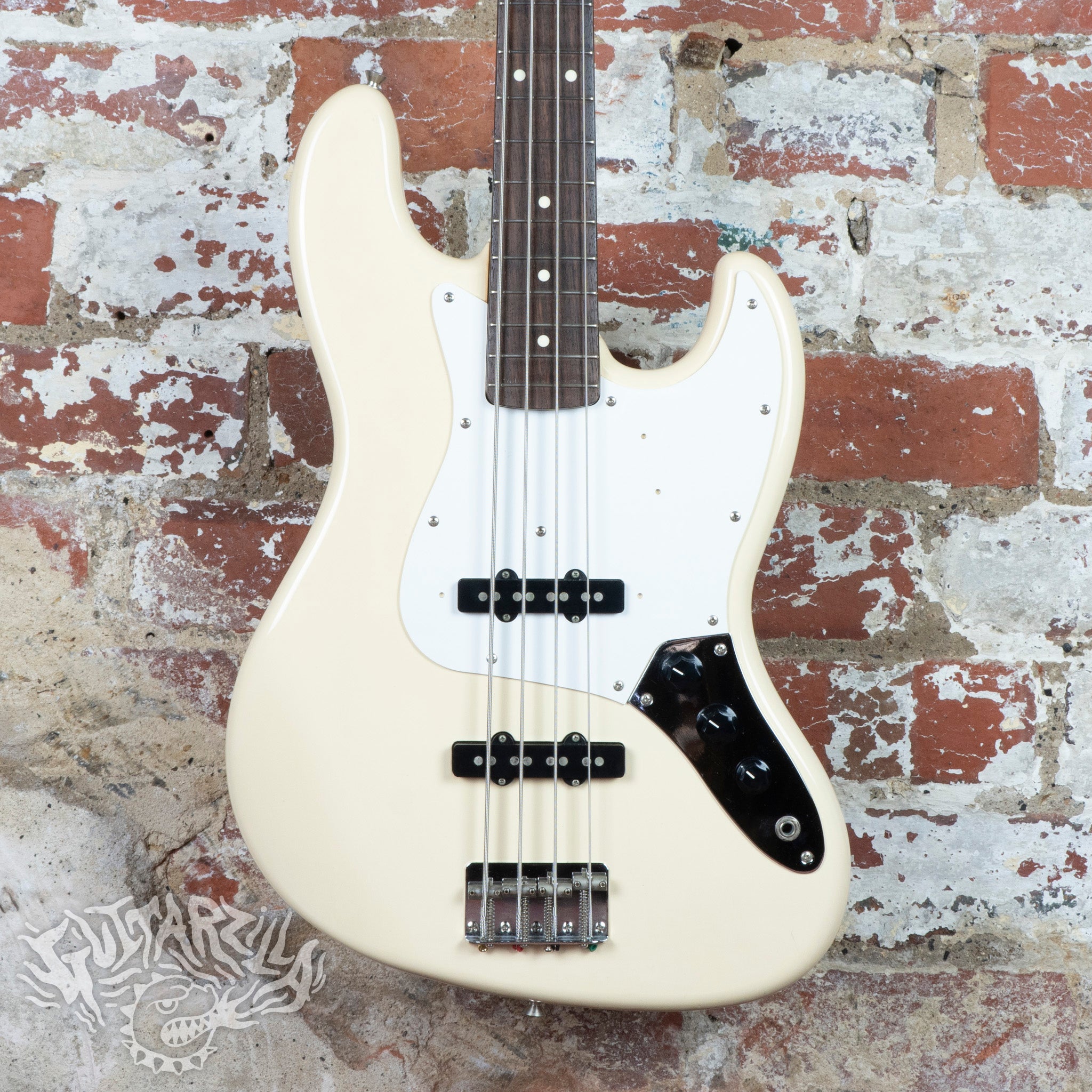 Fender Jazz Bass Standard JB-STD Olympic White 2000 MIJ