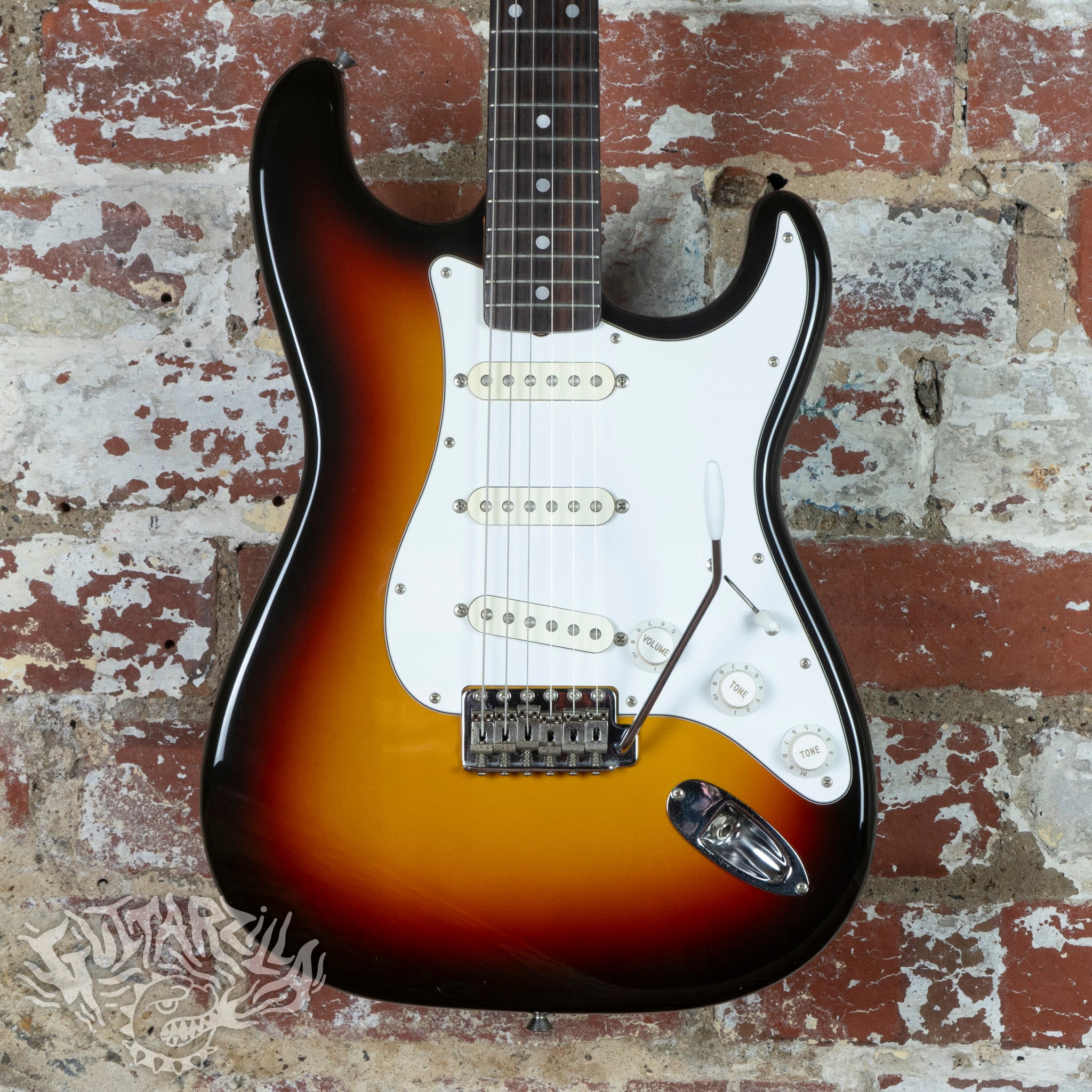 Squier Silver Series Stratocaster 1993 Sunburst MIJ Japan FujiGen