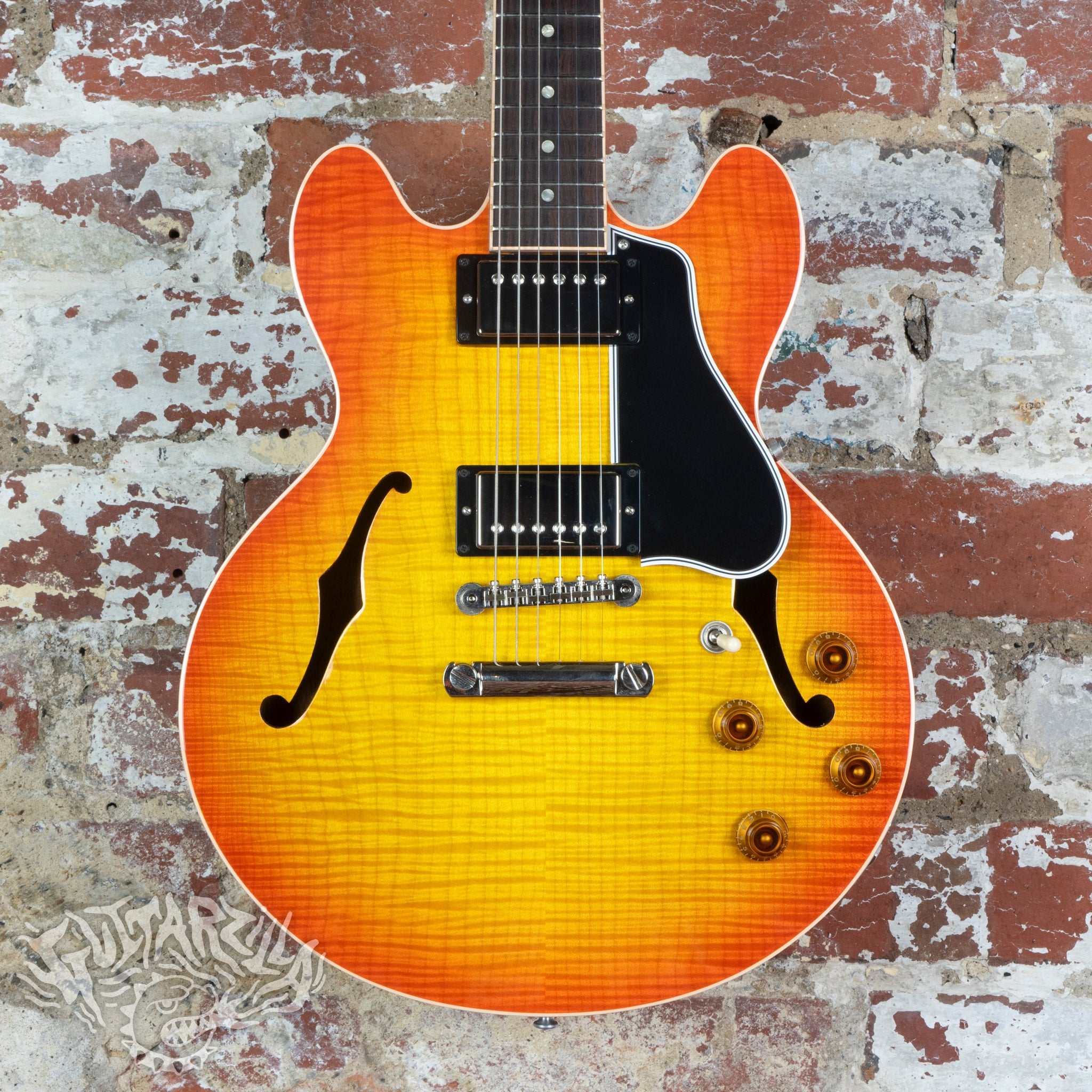 Gibson Custom Shop CS-336 Figured Top 2008 Tangerine Burst – Guitarzilla