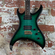 Load image into Gallery viewer, Aria Pro II Urchin Deluxe-V 1982 Blue Black Sunburst Matsumoku MIJ Japan