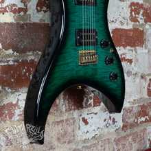 Load image into Gallery viewer, Aria Pro II Urchin Deluxe-V 1982 Blue Black Sunburst Matsumoku MIJ Japan