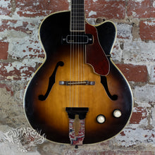 Load image into Gallery viewer, Teisco EP-11 Guiter Archtop 1950's Vintage Sunburst Maruha Gakki Japan MIJ