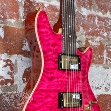 Load image into Gallery viewer, Edwards Potbelly PO-105D Quilted Maple 2013 See Thru Pink MIJ Japan ESP