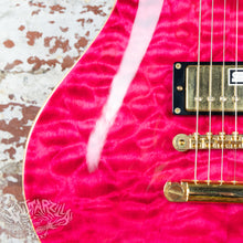 Load image into Gallery viewer, Edwards Potbelly PO-105D Quilted Maple 2013 See Thru Pink MIJ Japan ESP