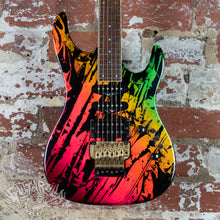 Load image into Gallery viewer, Aria Pro II MA-650 Magna Series 1990's Rainbow Splatter MIJ Japan