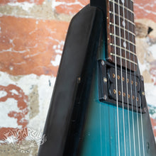 Load image into Gallery viewer, Aria Pro II XX Deluxe V 1982 Blue Black Sunburst MIJ Japan Matsumoku