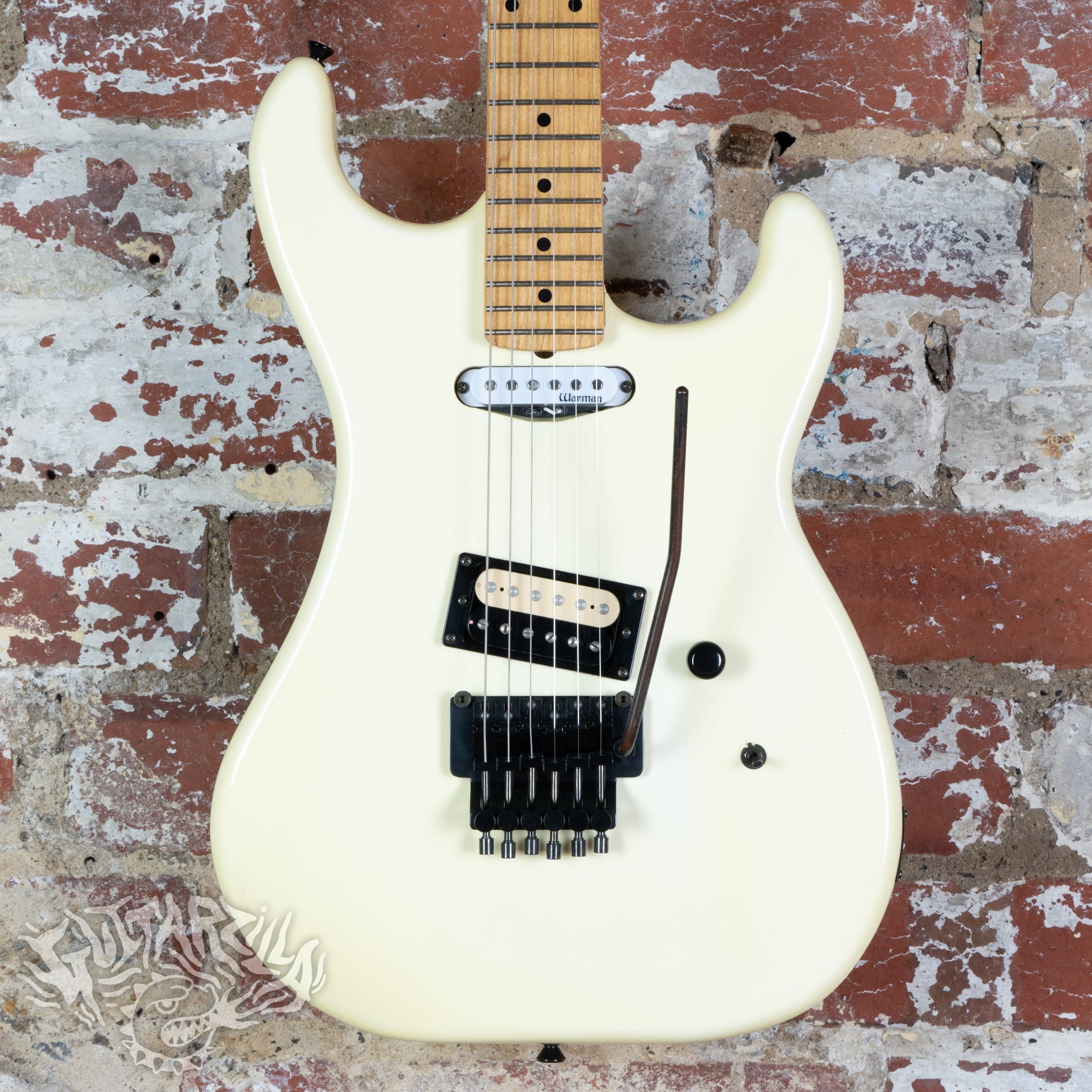 Kramer LK-1BRF Reverse Banana Headstock White 1980's MIJ Japan ESP