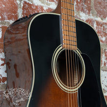 Load image into Gallery viewer, Takamine PT-206 Dreadnaught Electro/Acoustic 1993 Brown Sunburst MIJ Japan