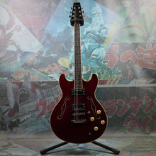 Load image into Gallery viewer, Aria Pro II TA-40 1990's Transparent Red MIK Samick