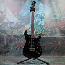 Load image into Gallery viewer, Squier Contemporary Medium Scale Stratocaster SST314H-55 1984 Black SQ Serial MIJ