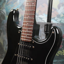 Load image into Gallery viewer, Squier Contemporary Medium Scale Stratocaster SST314H-55 1984 Black SQ Serial MIJ