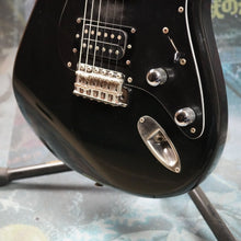 Load image into Gallery viewer, Squier Contemporary Medium Scale Stratocaster SST314H-55 1984 Black SQ Serial MIJ