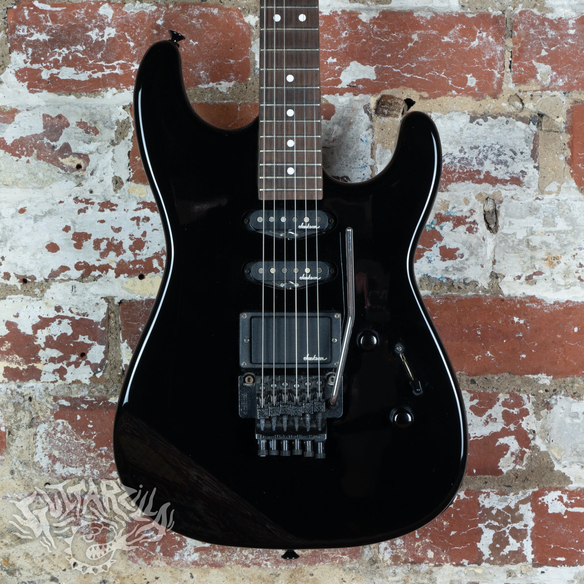 Charvel Model 3 Superstrat 1987 Black MIJ Japan – Guitarzilla