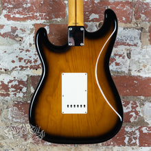 Load image into Gallery viewer, Fender '54 Reissue Stratocaster ST54-80AM 1997 2 Tone Sunburst Custom Shop 50's pickups CIJ Japan