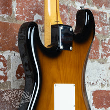 Load image into Gallery viewer, Fender '54 Reissue Stratocaster ST54-80AM 1997 2 Tone Sunburst Custom Shop 50's pickups CIJ Japan