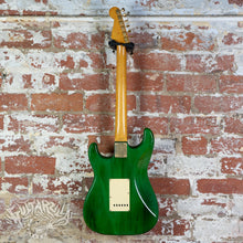 Load image into Gallery viewer, Fender Order Made Stratocaster '62 Reissue 1993 Transparent Green MIJ Japan FujiGen