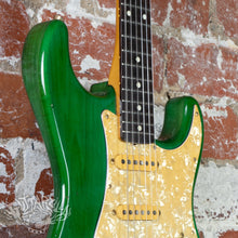 Load image into Gallery viewer, Fender Order Made Stratocaster '62 Reissue 1993 Transparent Green MIJ Japan FujiGen
