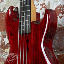 Load image into Gallery viewer, Aria Pro II Cardinal Series Bass CSB-380 Medium Scale 1981 Transparent Red MIJ Japan Matsumoku