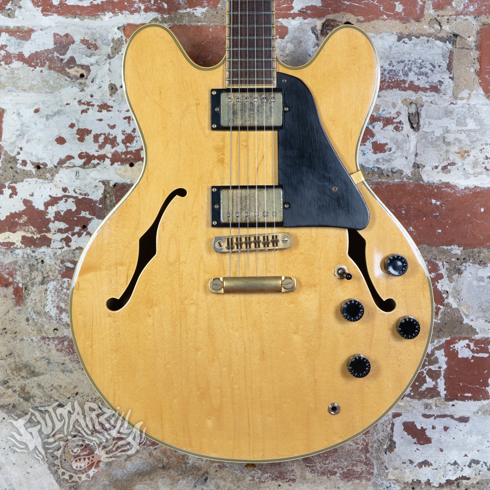 Epiphone Sheraton II 1994 Natural Samick Korea MIK – Guitarzilla