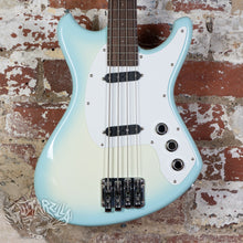 Load image into Gallery viewer, Bacchus BJ Bass Medium Scale 32" 2003 Sonic Blue Burst MIJ Japan