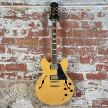 Load image into Gallery viewer, Epiphone Sheraton II 1994 Natural Samick Korea MIK