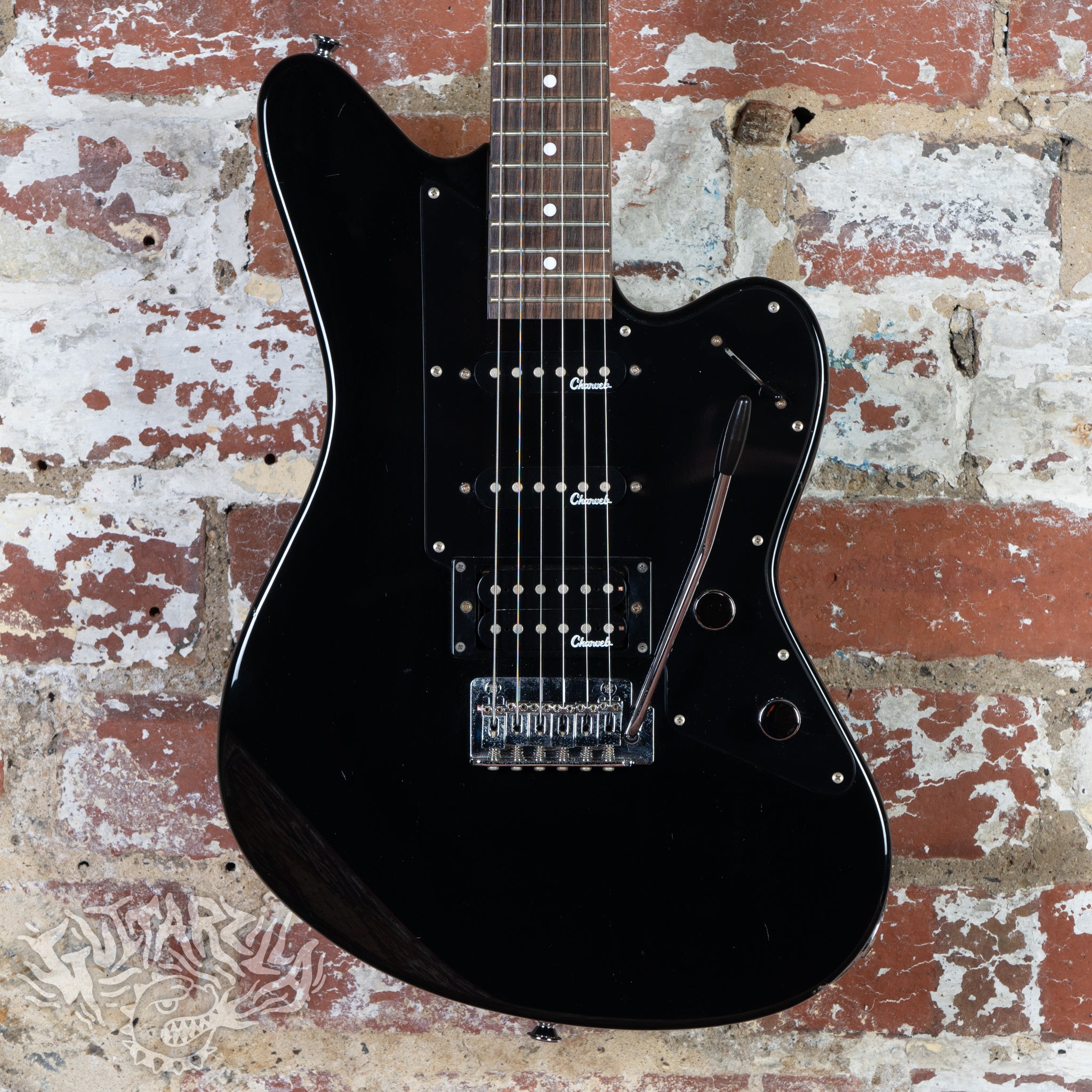 Charvel Surfcaster EM-SC Black 2005 MIJ Japan – Guitarzilla