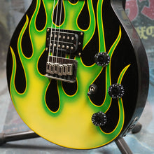 Load image into Gallery viewer, Schecter S-1 Flame 2003 Green Flame