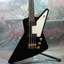 Load image into Gallery viewer, Epiphone Explorer Bass 2003 Black MIK Korea