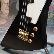 Load image into Gallery viewer, Epiphone Explorer Bass 2003 Black MIK Korea