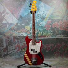 Load image into Gallery viewer, Fender Mustang Bass MB-98 Torino Red Competition Stripe 2006 CIJ Japan