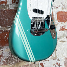 Load image into Gallery viewer, Fender Mustang '69 Reissue MG69-77 2006 Ocean Turquoise Metallic Competition Stripe Japan