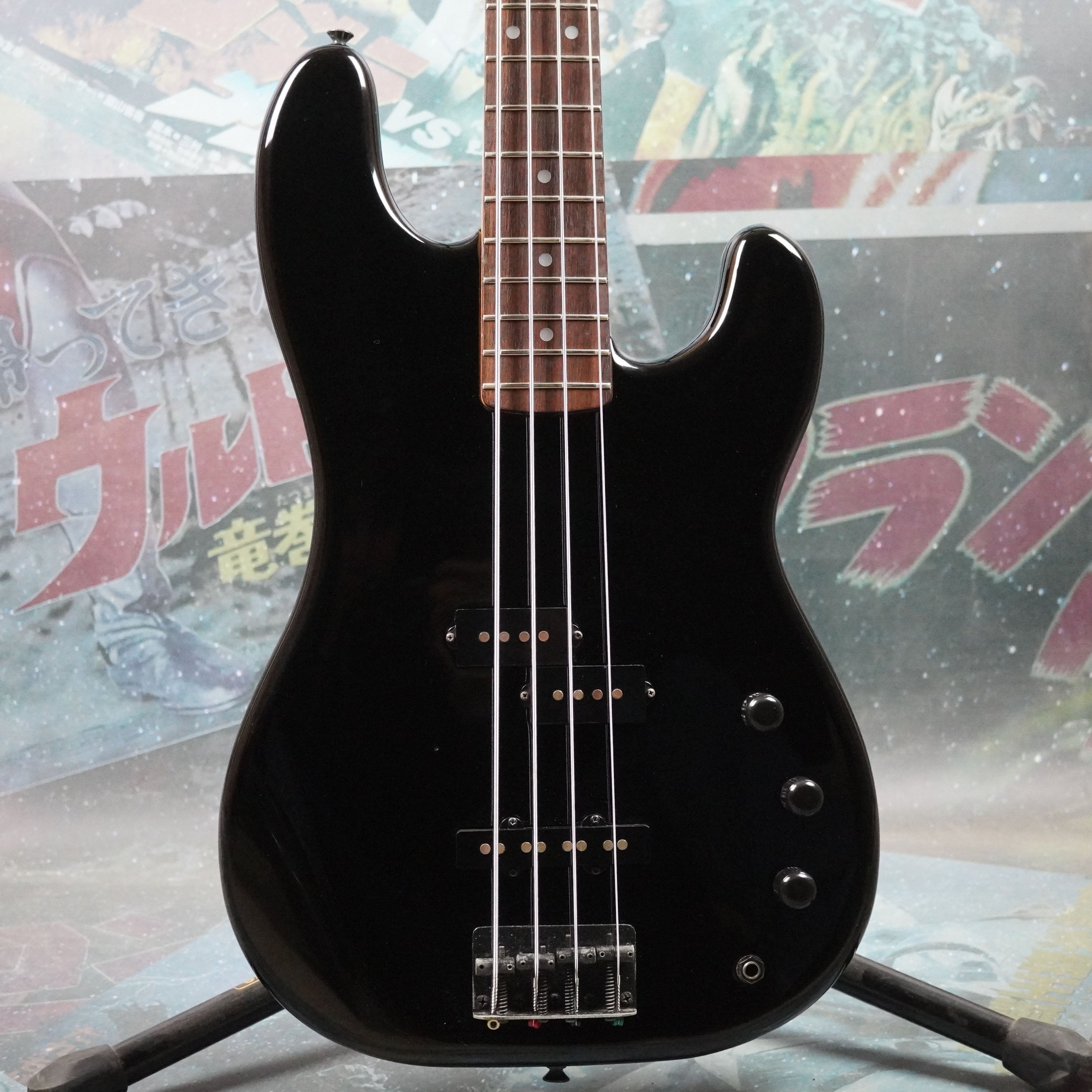 Fender Jazz Bass Special PJ36 1986 Black MIJ FujiGen – Guitarzilla