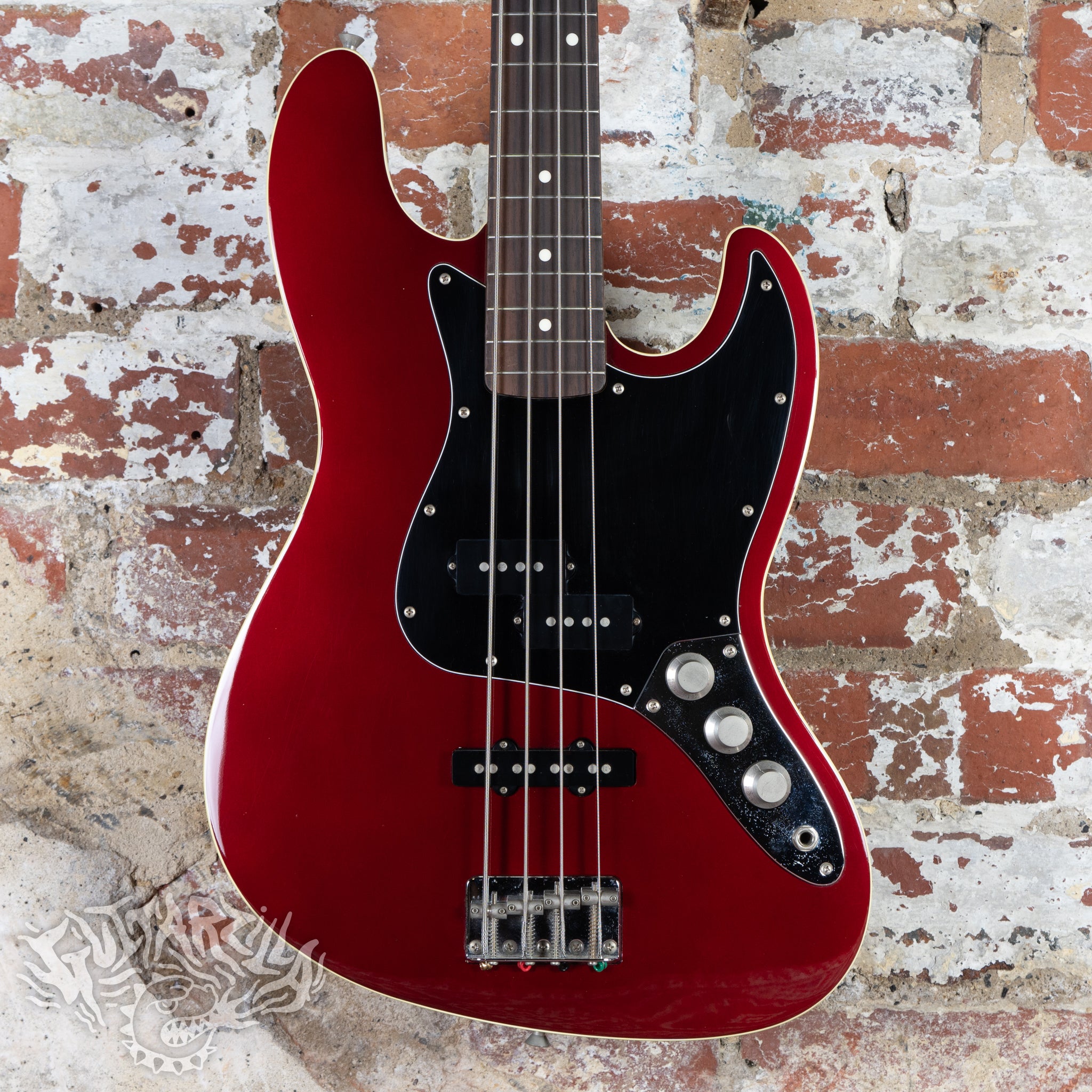Fender Aerodyne Jazz Bass AJB 2007 Old Candy Apple Red MIJ Japan