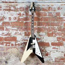 Load image into Gallery viewer, Edwards Flying V E-FV-125WB 2021 White Black Michael Schenker MIJ Japan ESP