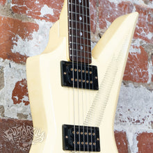 Load image into Gallery viewer, Aria Pro II ZZ Deluxe-V 1983 White With Thunderbolt MIJ Matsumoku Japan