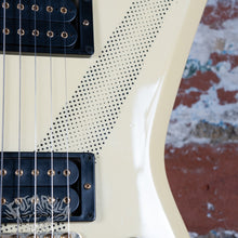 Load image into Gallery viewer, Aria Pro II ZZ Deluxe-V 1983 White With Thunderbolt MIJ Matsumoku Japan