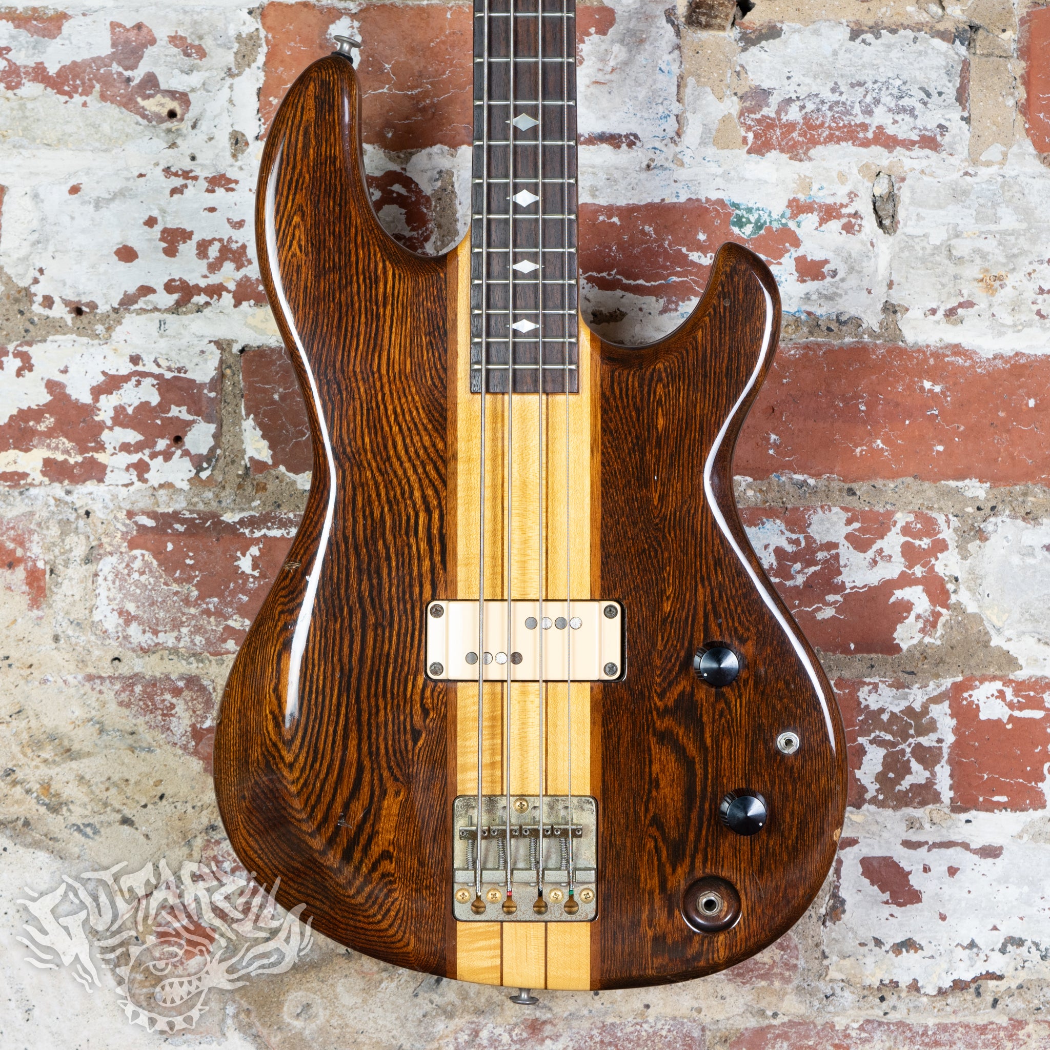 Aria Pro II Thor Sound TSB-550 1981 Walnut MIJ Japan Matsumoku