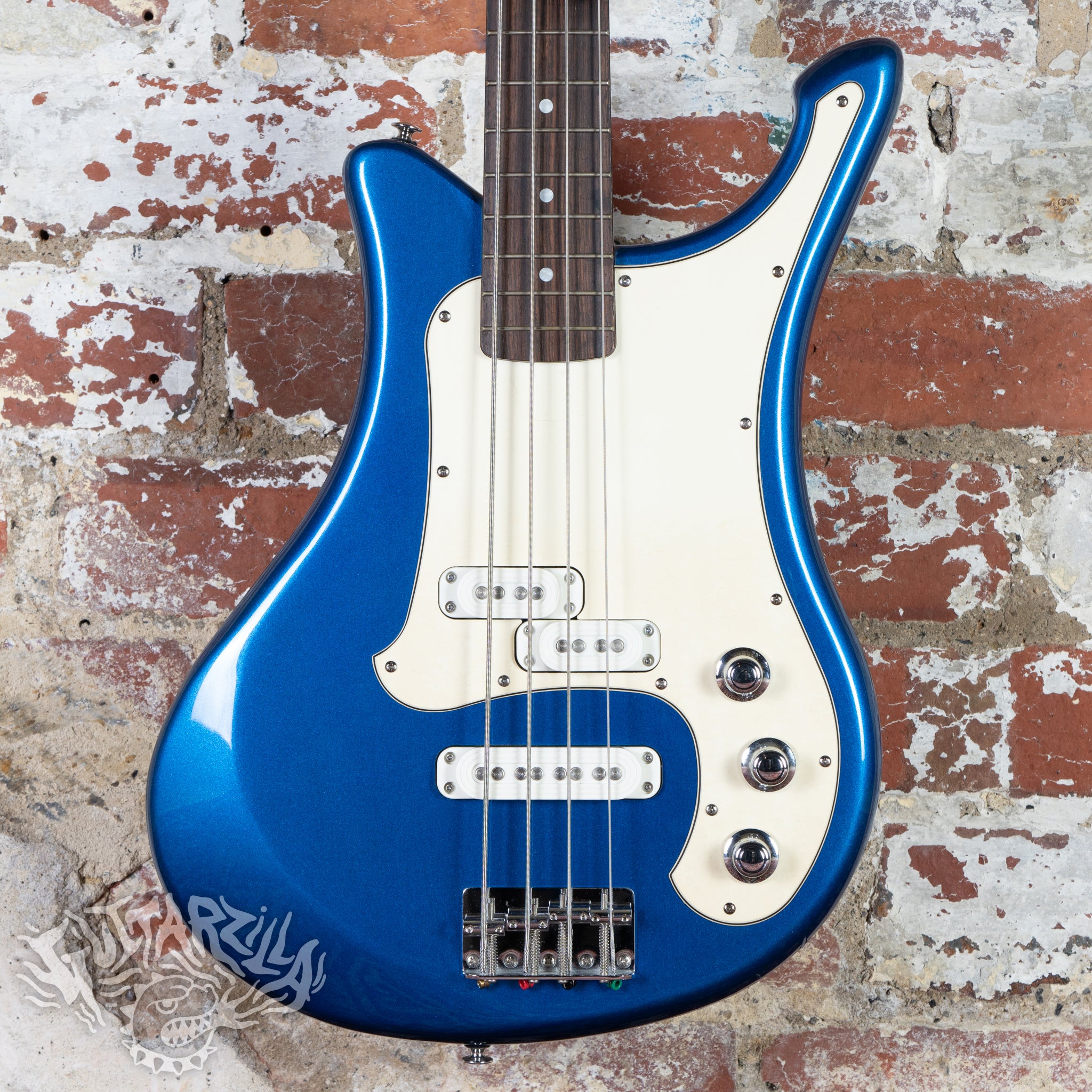 Yamaha SBV-550 2000's Blue Sparkle Flying Samurai – Guitarzilla