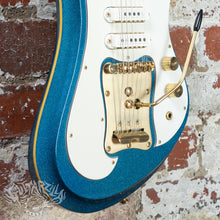 Load image into Gallery viewer, Guyatone LG-350T Custom 1978 Blue Metallic Offset MIJ Japan