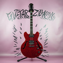 Load image into Gallery viewer, Epiphone Riviera 1975 Cherry Red Blue Label Matsumoku MIJ Japan