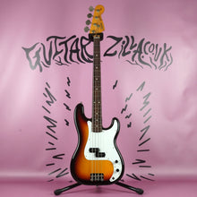 Load image into Gallery viewer, Squier Silver Series Precision Bass 1993 Sunburst MIJ FujiGen