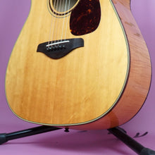 Load image into Gallery viewer, Yamaha FG-750s 2010 Natural Acoustic Guitar