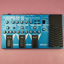Load image into Gallery viewer, Boss ME-50 Electric Guitar Multi Effects Processor