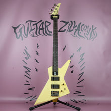Load image into Gallery viewer, Fernandes BXB-75 Dog Fighter Bass 1985/6 Vintage White Medium Scale MIJ Japan