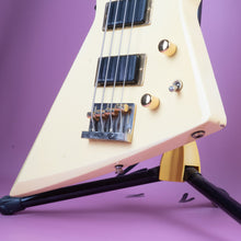 Load image into Gallery viewer, Fernandes BXB-75 Dog Fighter Bass 1985/6 Vintage White Medium Scale MIJ Japan